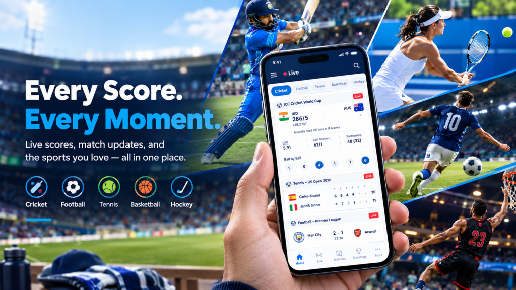 live tennis scores with match statistics and momentum graph
