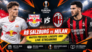 RB Salzburg vs Milan: Live Stream, Kick-Off Time, Lineups and Match Preview