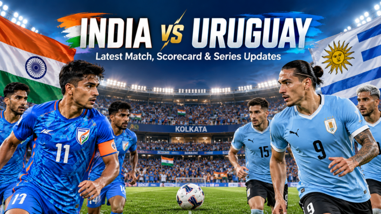 India vs Uruguay: Football Match Score, Result, Scorecard & Latest Updates